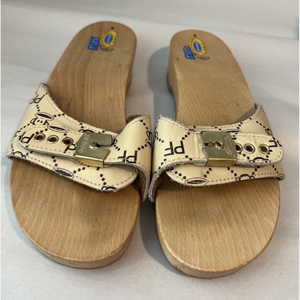 Paul Frank Dr Scholl's Ltd Edition Vintage Slides Women's Sz 9